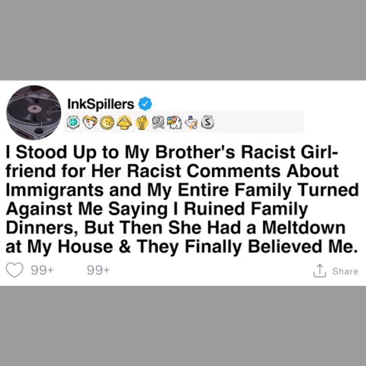 Confronting My Brother's Racist Girlfriend on Her Immigrant Comments