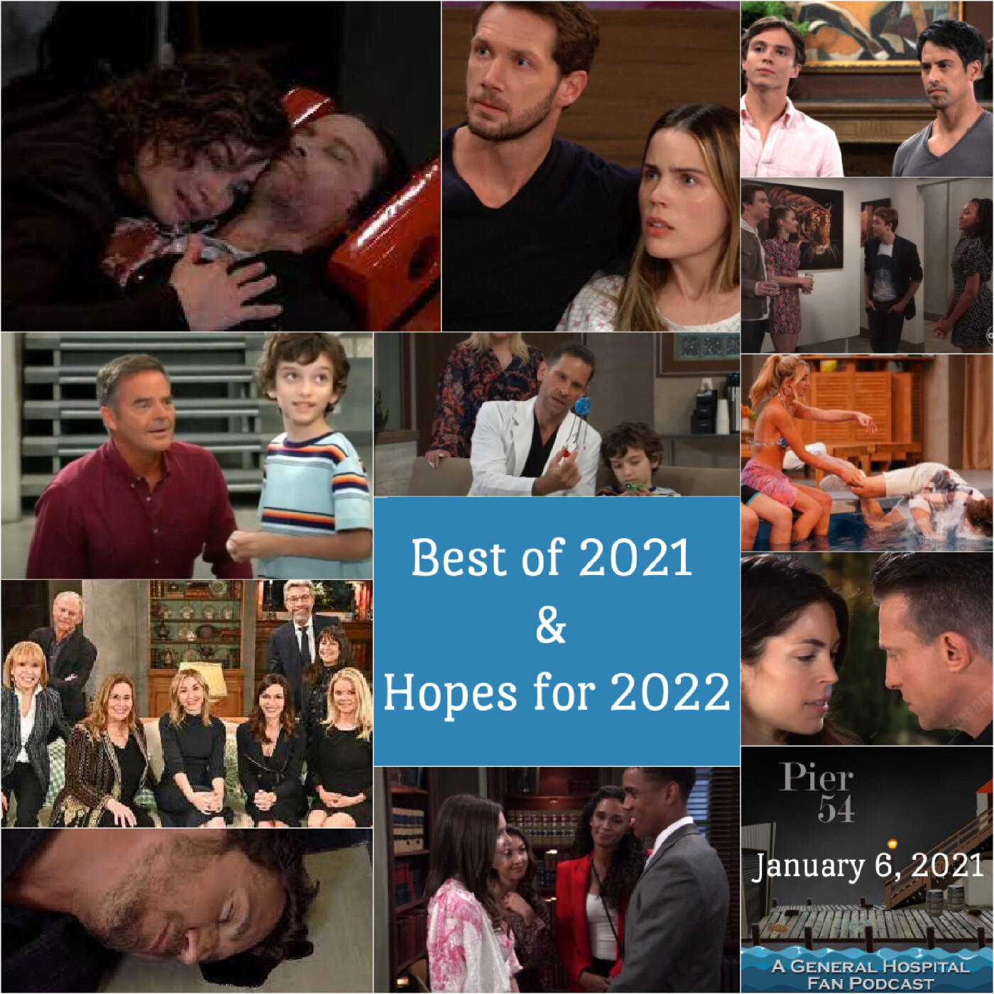 Episode 298: The Port Charles 411: 2021 Recap of General Hospital episode artwork