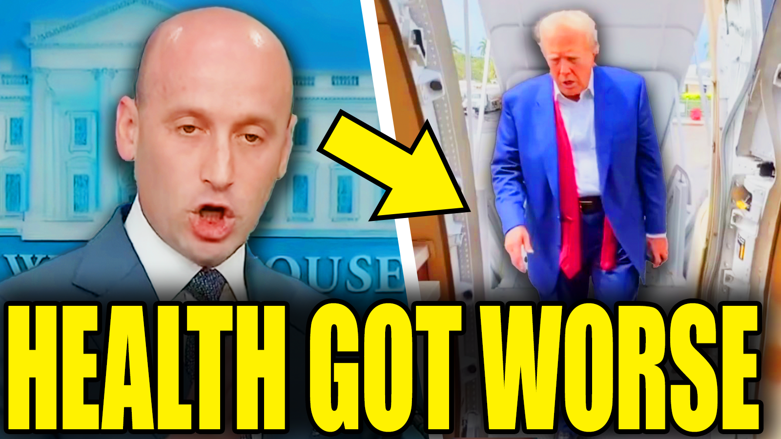 WH Lockdown Triggers Trump Hospitalization Rumor As Miller Posts In Panic