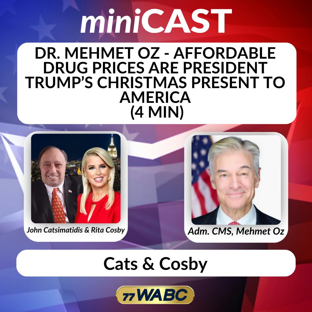 Dr. Mehmet Oz - Affordable Drug Prices are President Trump’s Christmas Present to America (4 min) | 12-23-25 Dr. Mehmet Oz - Affordable Drug Prices are President Trump’s Christmas Present to America (4 min) | 12-23-25