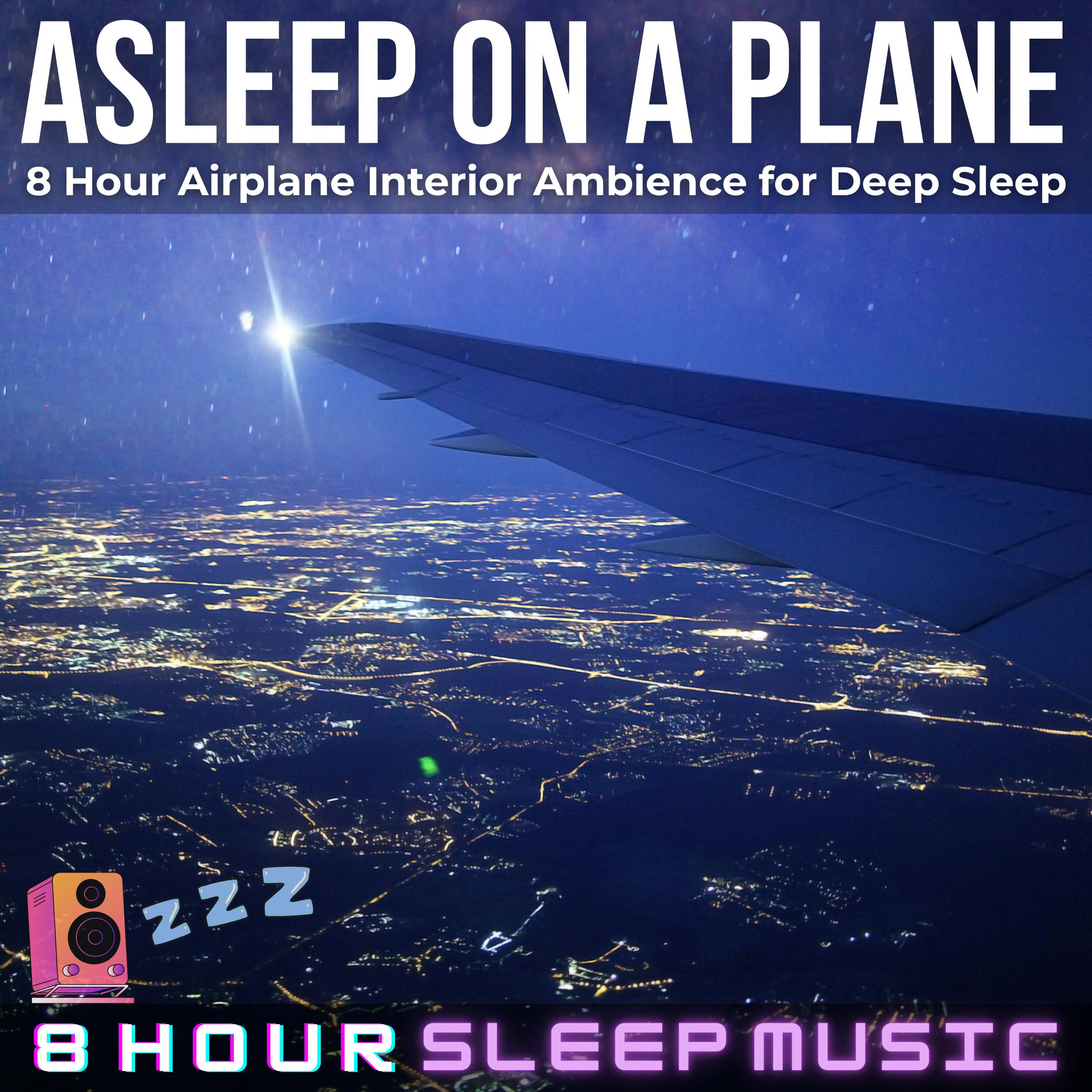 âī¸ Asleep on a Plane | 8 Hour Airplane Cabin Ambience for Sleep, Relaxation, and Focus đ´