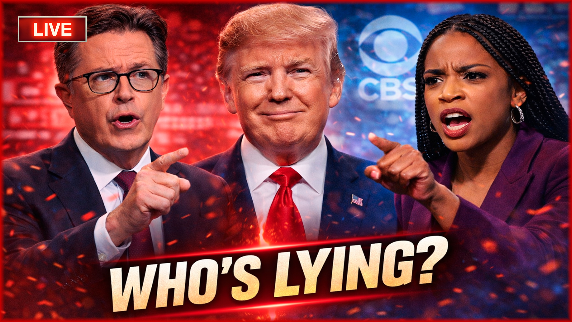 COLBERT CAUGHT? Crockett Slams His CBS Censorship Claims episode artwork