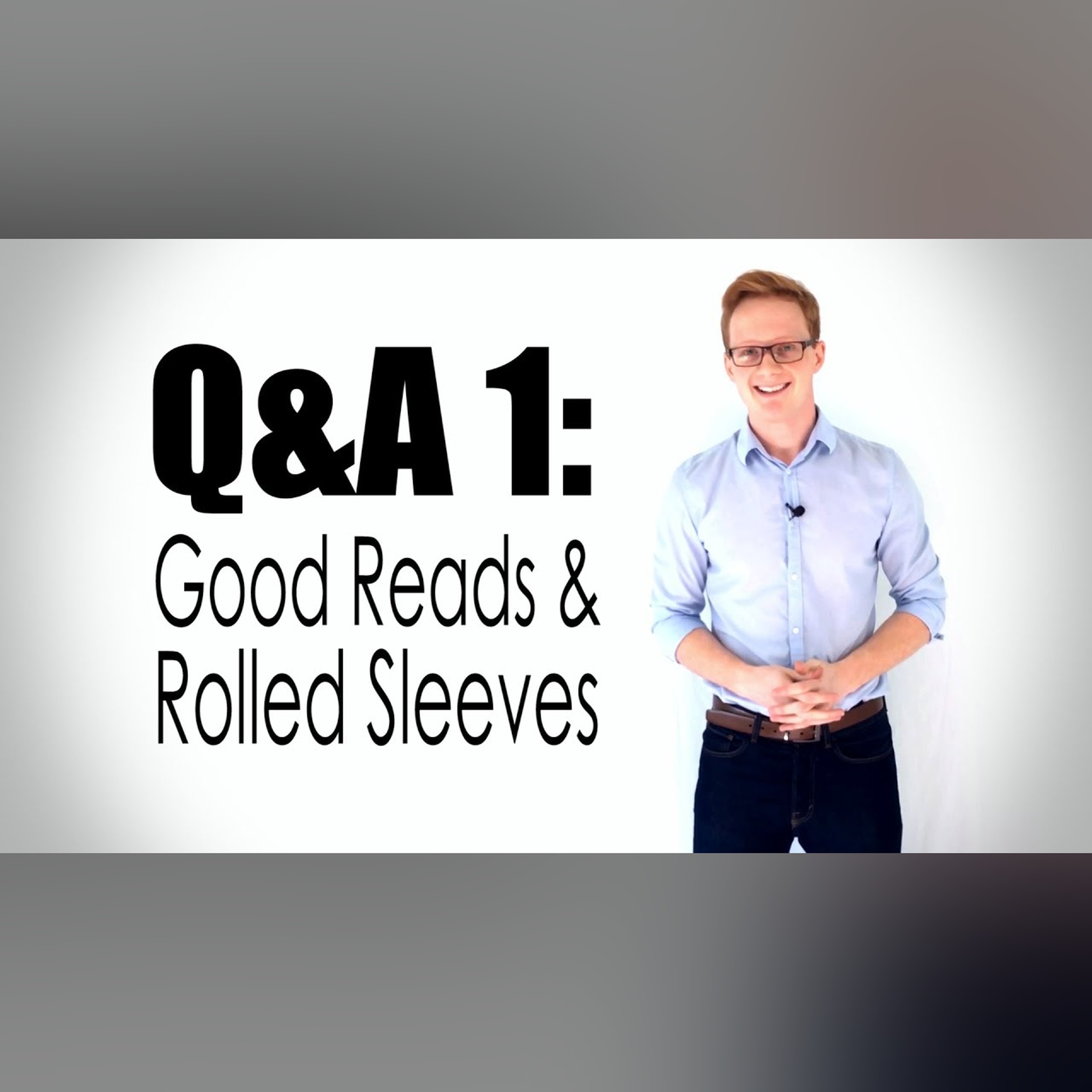 Plain Bagel QandA 1 | Good Reads and Rolled Sleeves