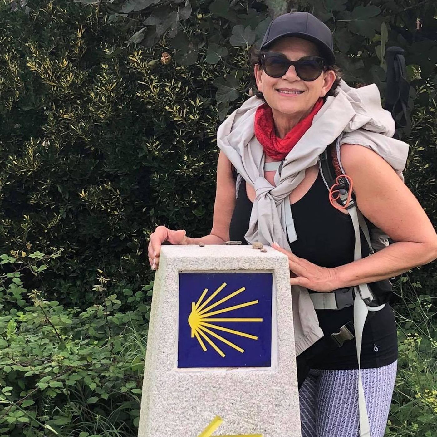 Australian pilgrim Claudette Clausen knew her life needed light - she found it on the Camino episode artwork