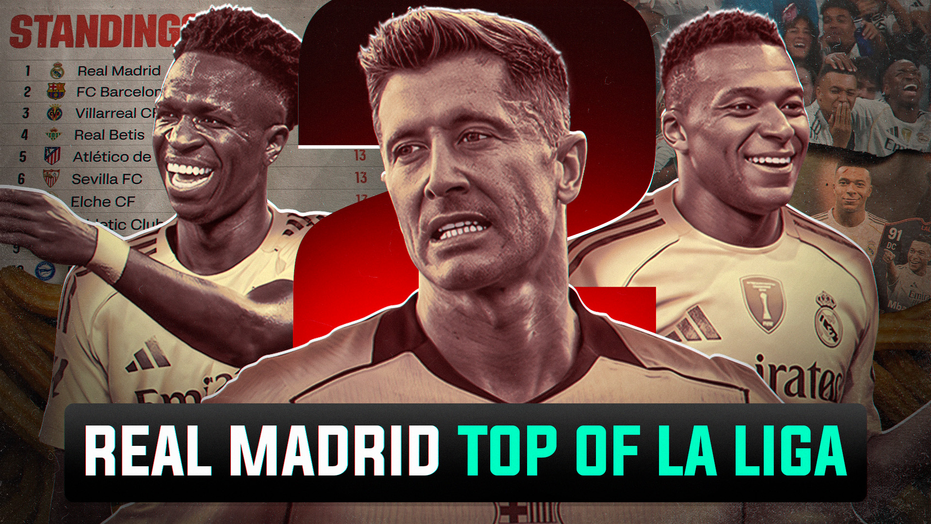 Real Madrid Back On Top As Sevilla Dismantle Barcelona