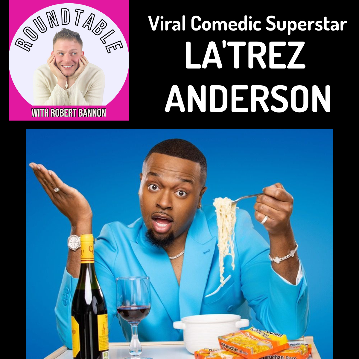 Viral Comedic Superstar La'Trez  Anderson Swings In The MIddle Of A Comedy Tour!
