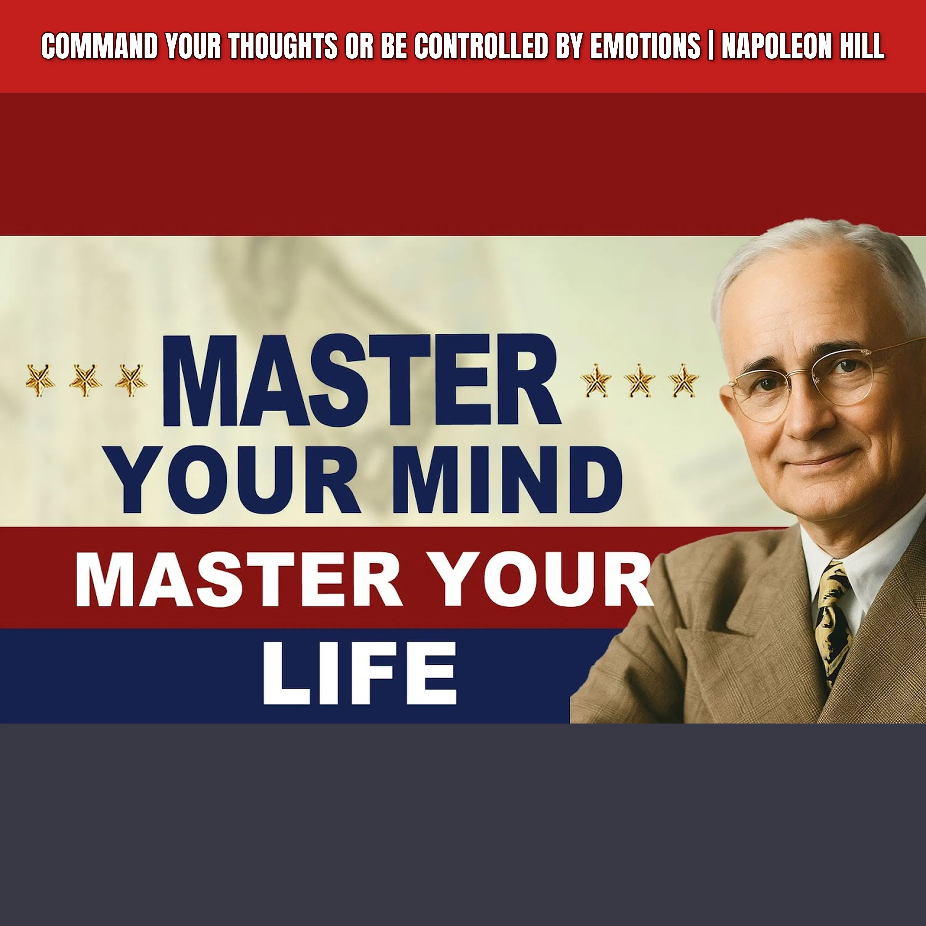 Command Your Thoughts or Be Controlled by Emotions | Napoleon Hill