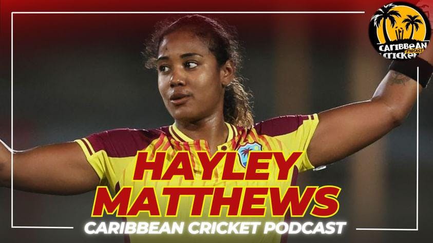 CCP x Hayley Matthews (#1 all rounder in Women’s cricket)