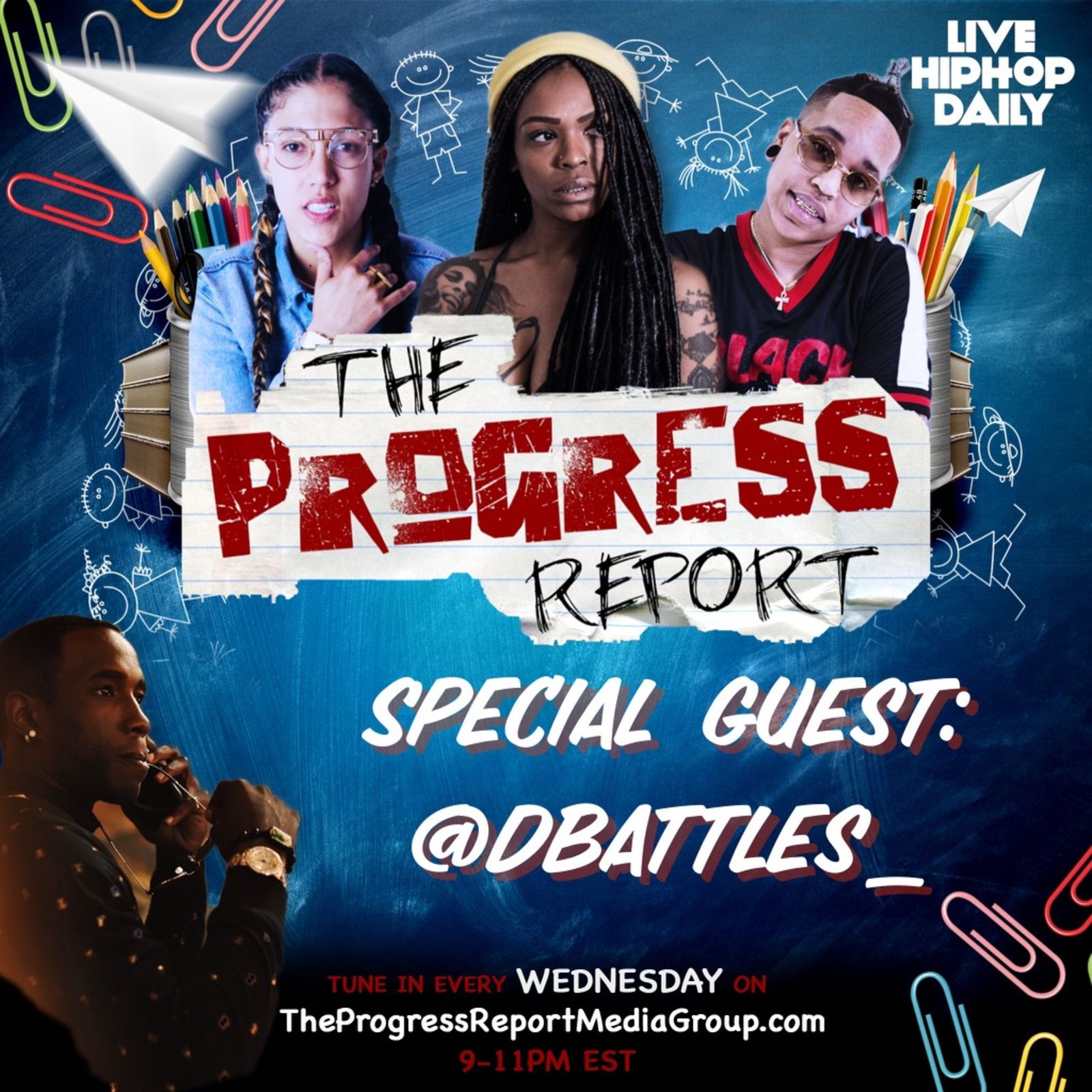 D Battles talks past modeling career, relocating to Cali from Alabama, music