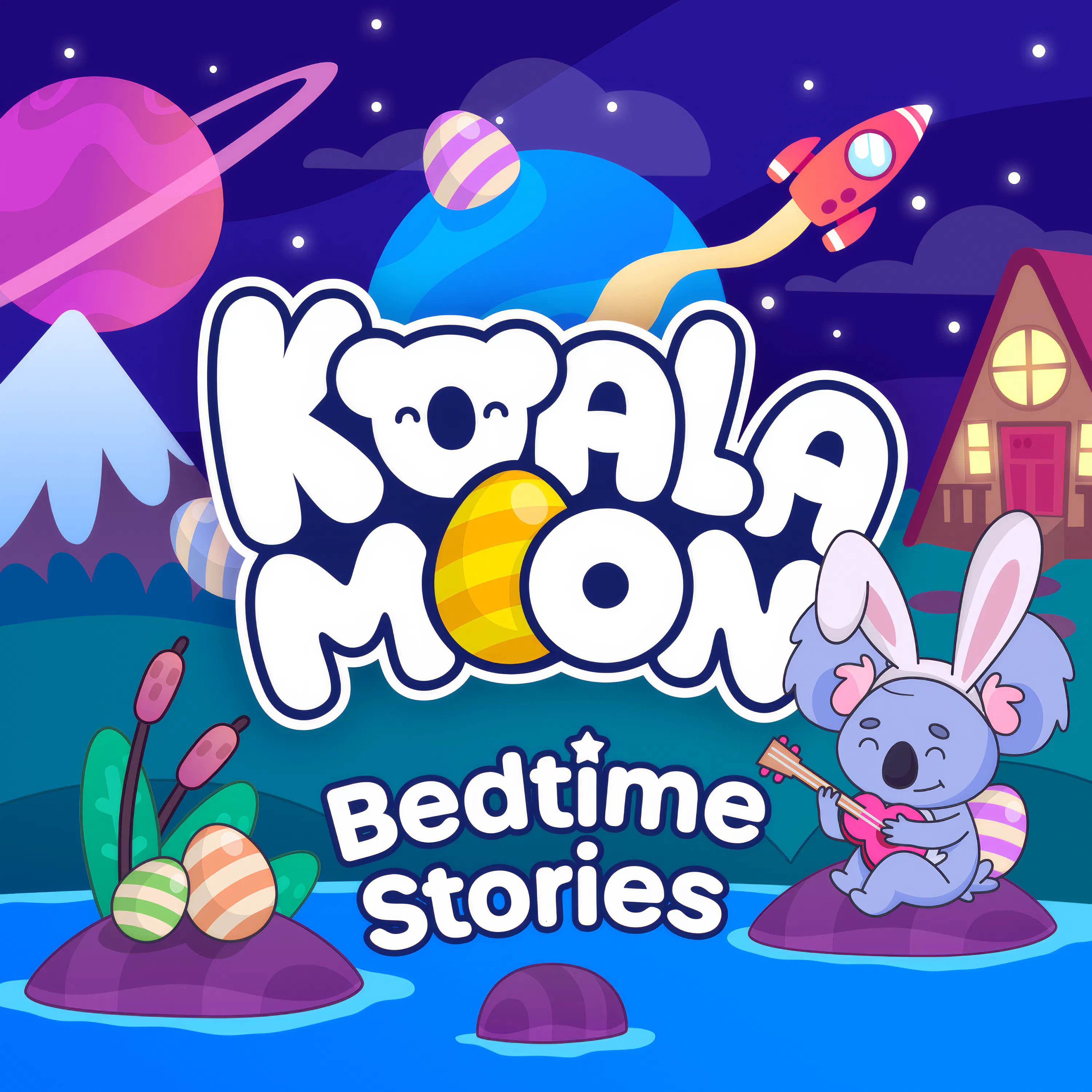 Koko & Kira's Cozy Easter 🐼🐣 Calm Kids Sleepy Story — Koala Moon: Kids Bedtime Stories & Sleep Stories for Kids Podcast cover