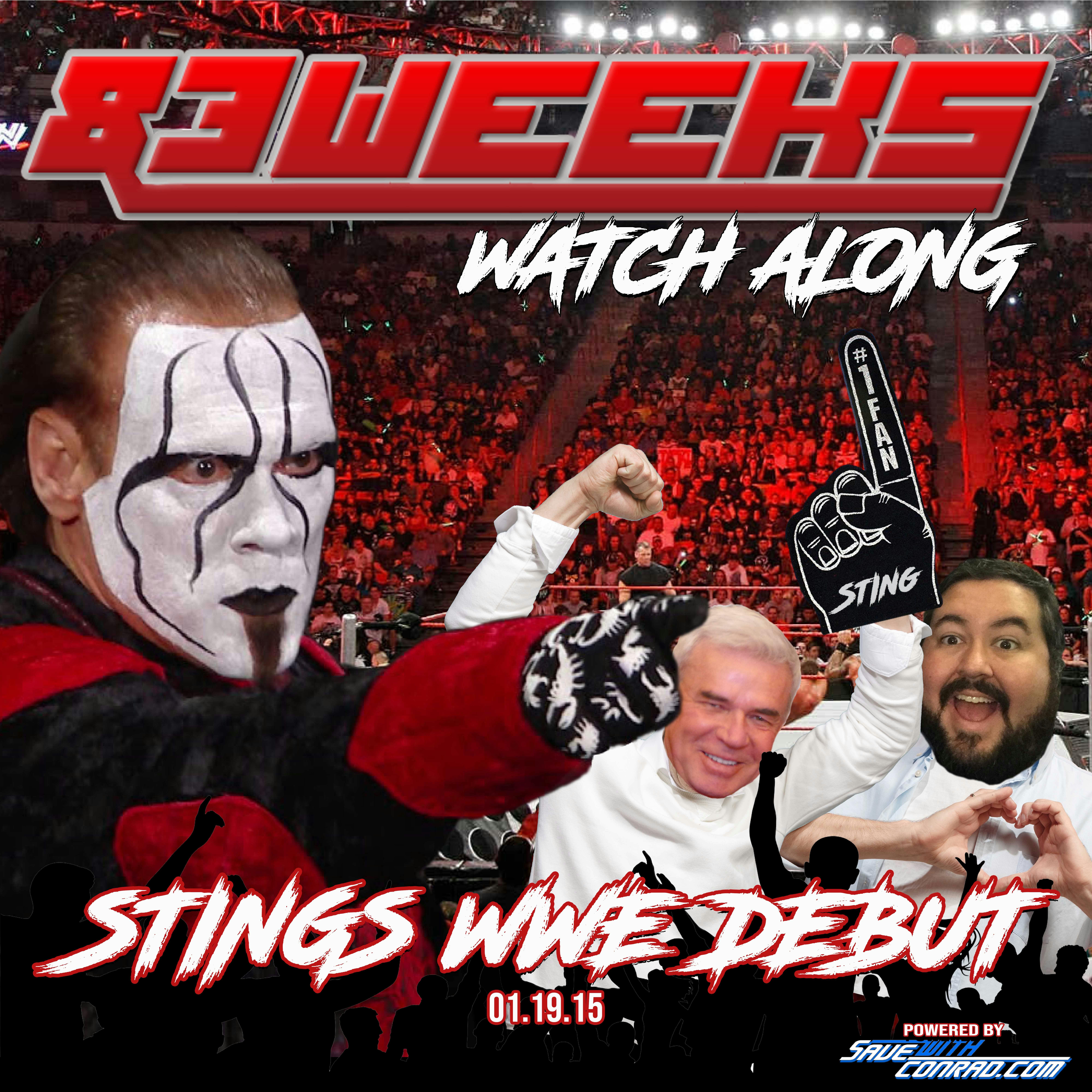 Episode 93: WWE RAW 1-19-15 (Sting's RAW Debut)