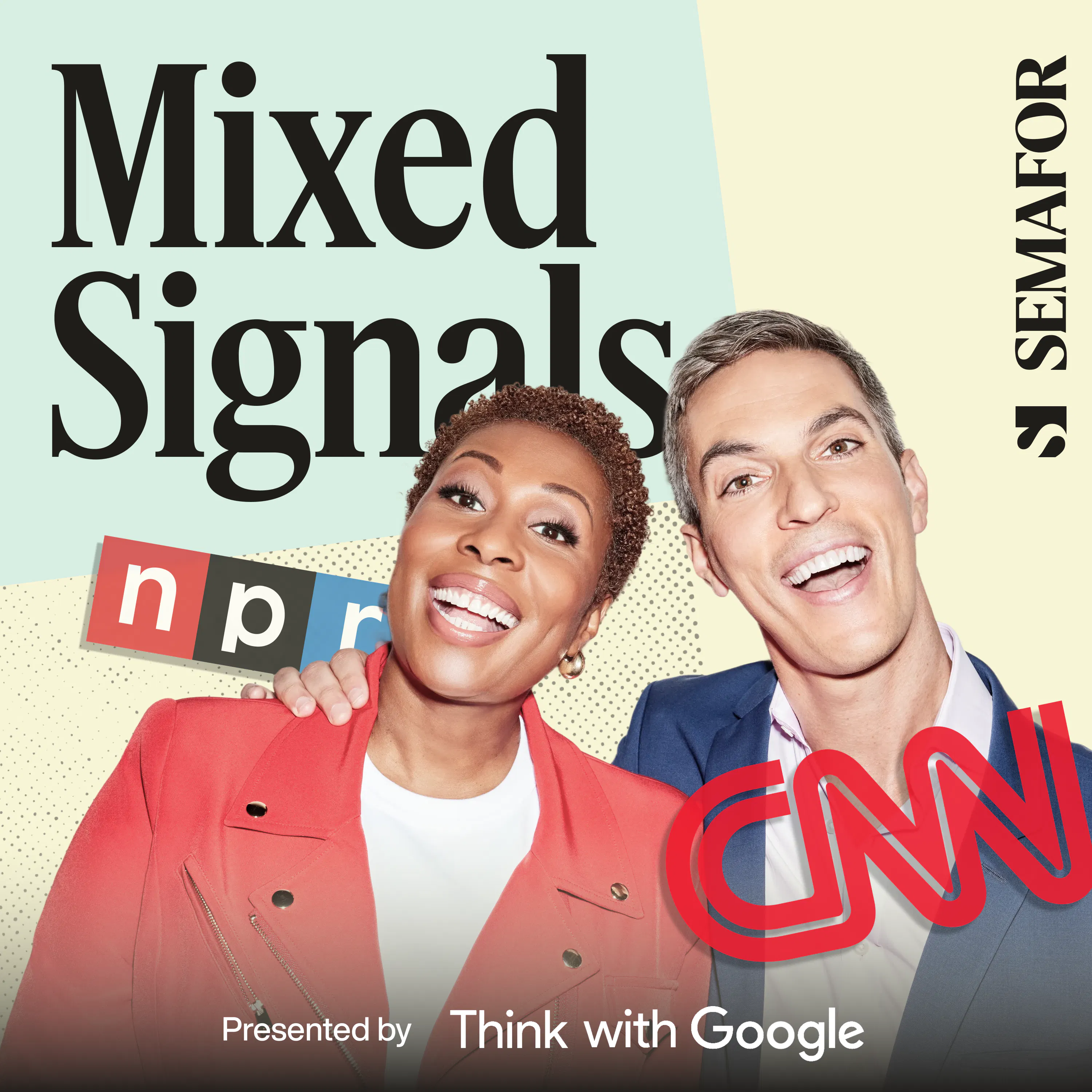 Audie Cornish & Ari Shapiro’s journey from radio to podcasts — and what amateurs can learn from pros — Mixed Signals from Semafor Media cover