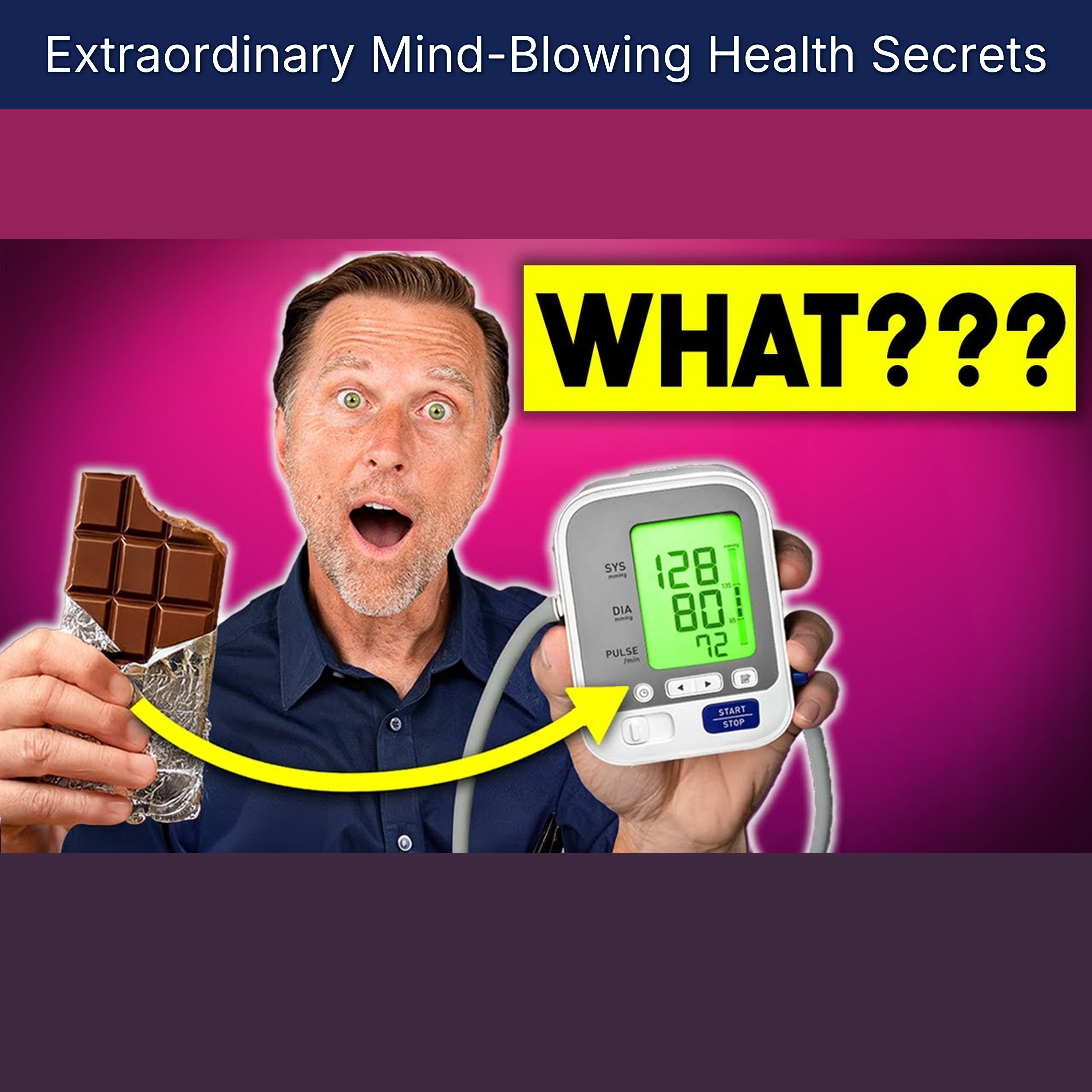 Extraordinary Mind-Blowing Health Secrets episode artwork