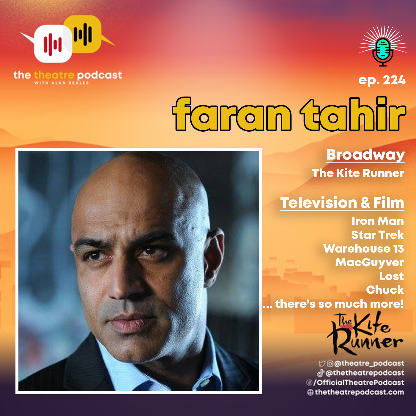 Faran Tahir: From Sci-Fi to Broadway