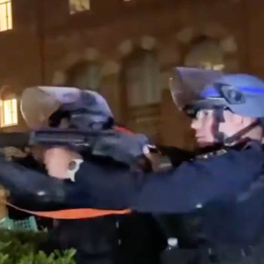 Cops Shoot Rubber Bullets At UCLA Protesters