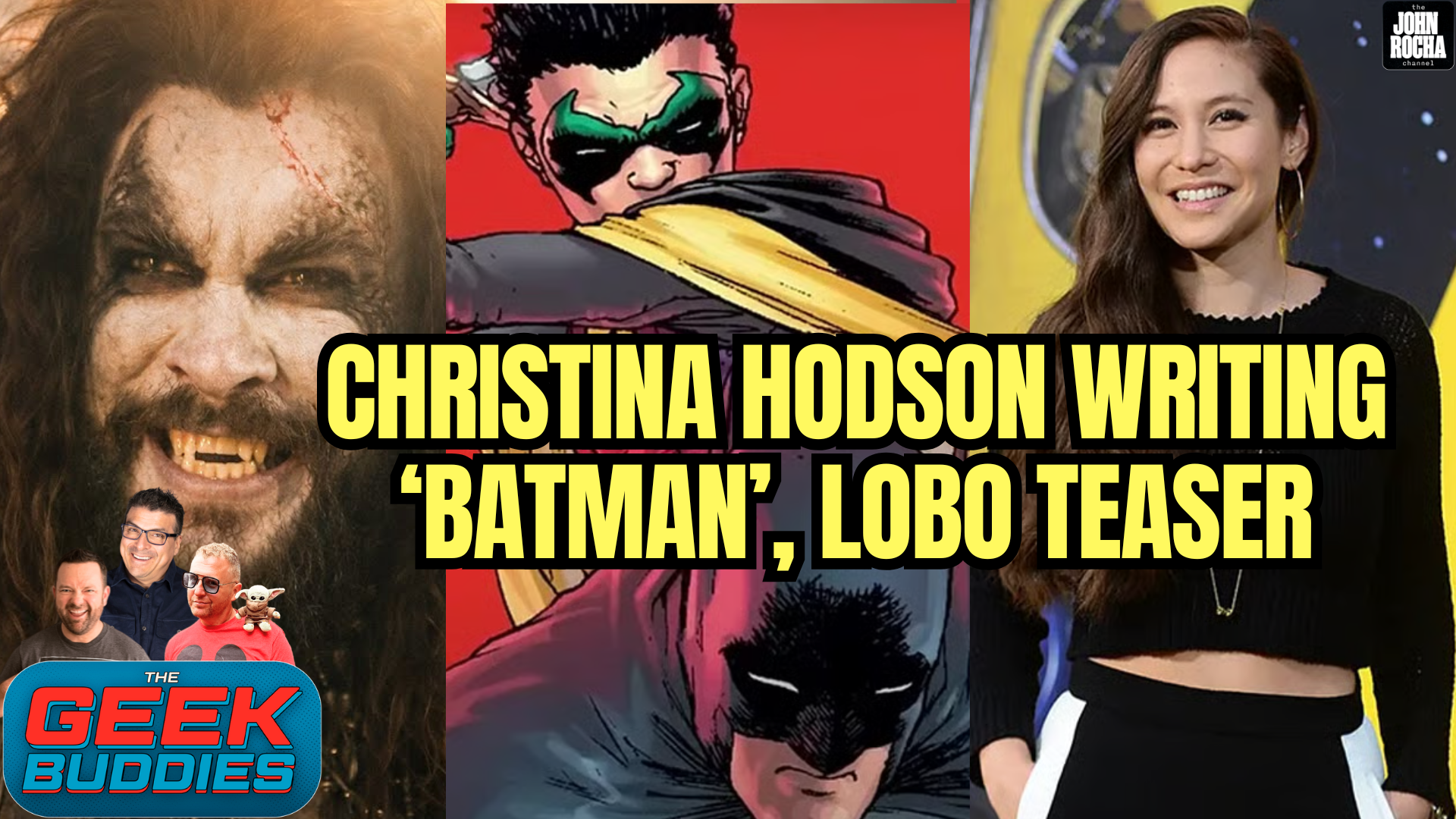 LOBO Teaser, Christina Hodson Writes DCU's 'Batman', MOTU Trailer Breakdown
