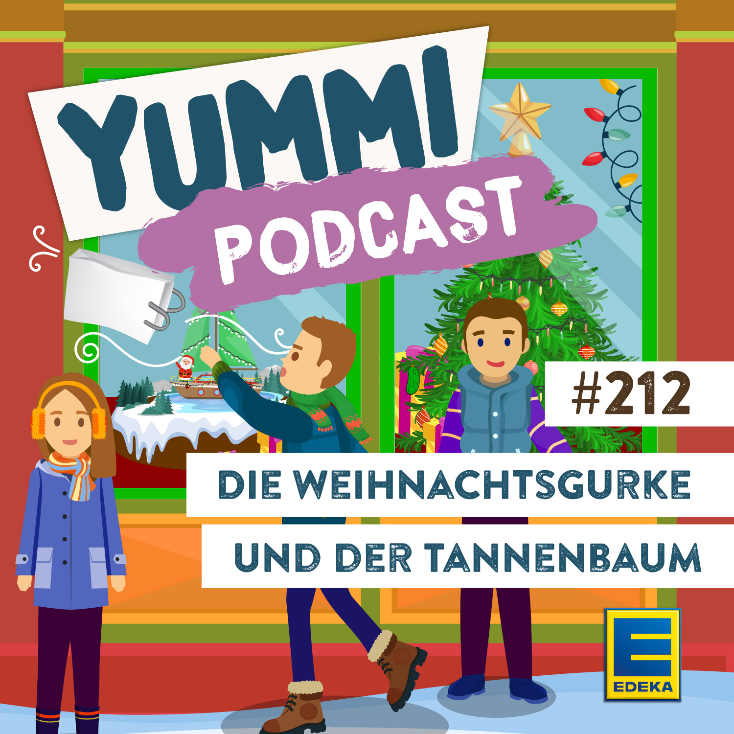 Cover: Die Weihnachtsgurke und der Tannenbaum