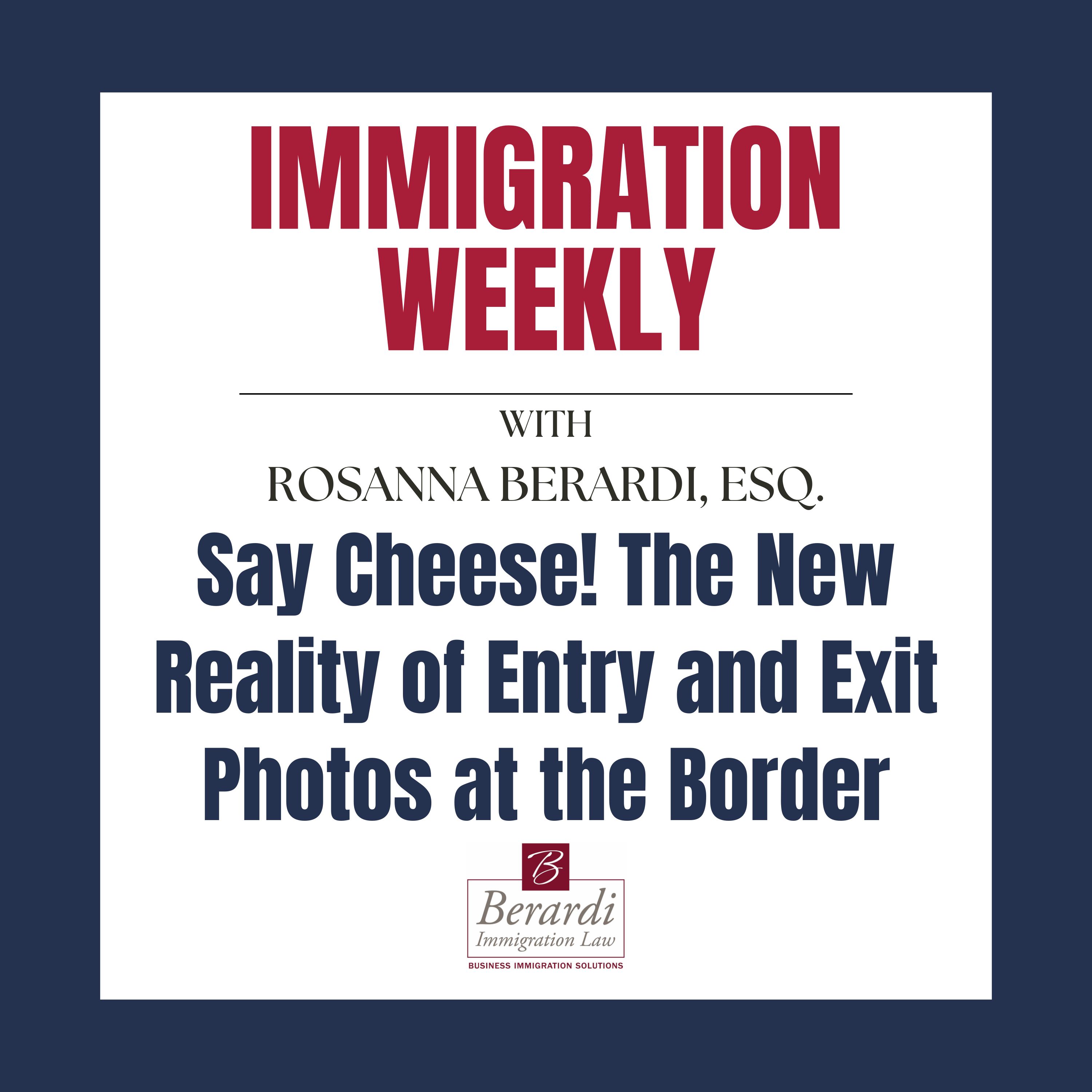Say Cheese! The New Reality of Entry and Exit Photos at the Border episode artwork