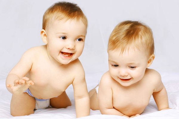 Keeping Clothes on Your Toddler Twins