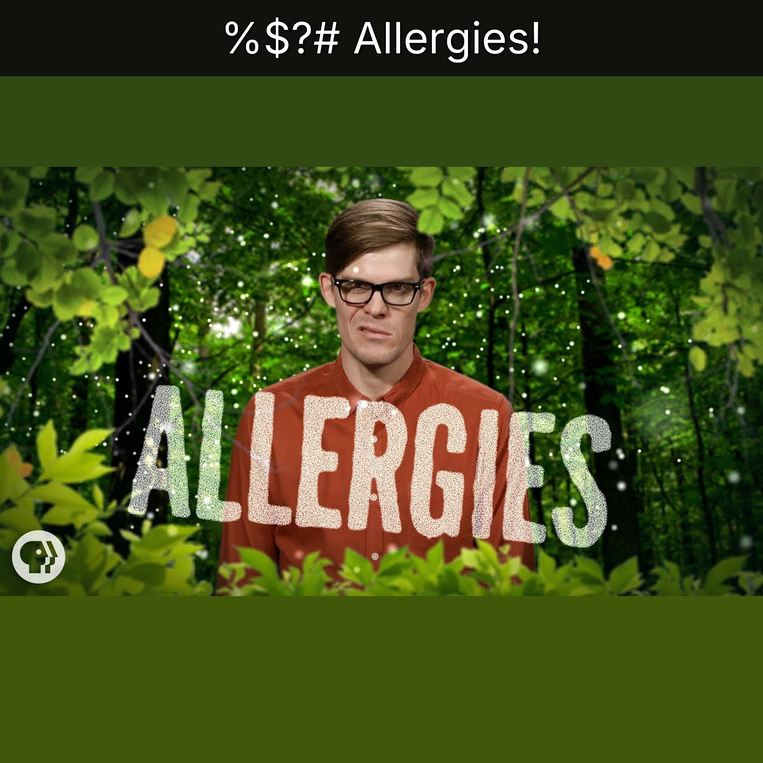 %$?# Allergies! episode artwork