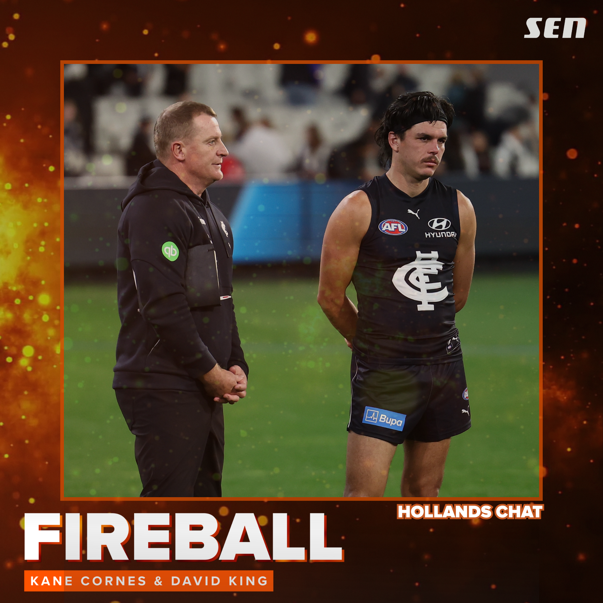 "I don't think we've ever seen anything like it." | Sam, Kane and Kingy on Elijah Hollands last night (17.04.26)