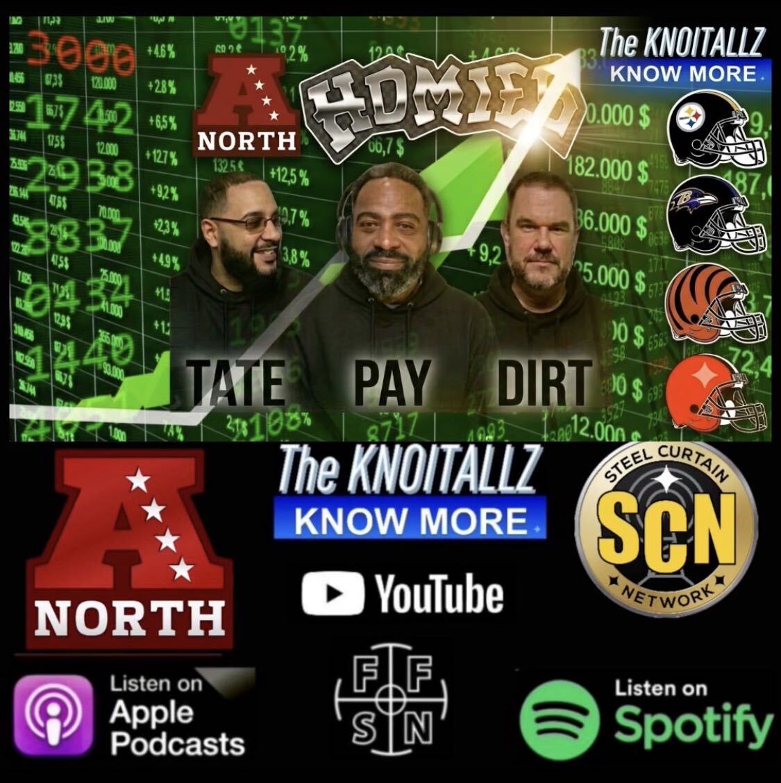 The Homies: Receipts Don't Lie & Haters Gonna Hate on the Steelers episode artwork