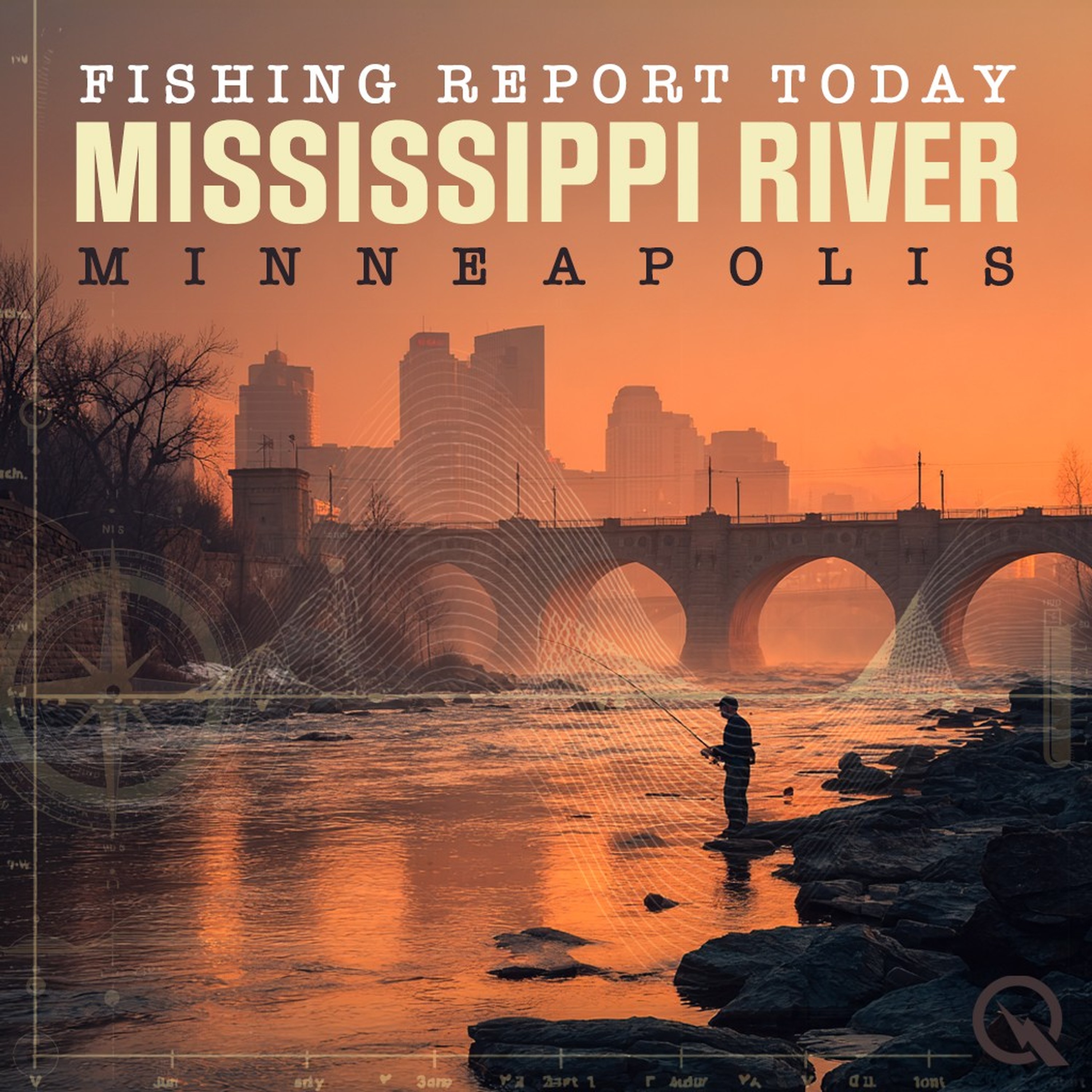 Mississippi River Minneapolis Fishing Report Today podcast artwork