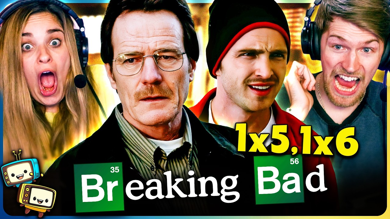 BREAKING BAD Season 1 Episodes 1x5 & 1x6 Reaction! | First Time Watch! | Bryan Cranston | Aaron Paul episode artwork
