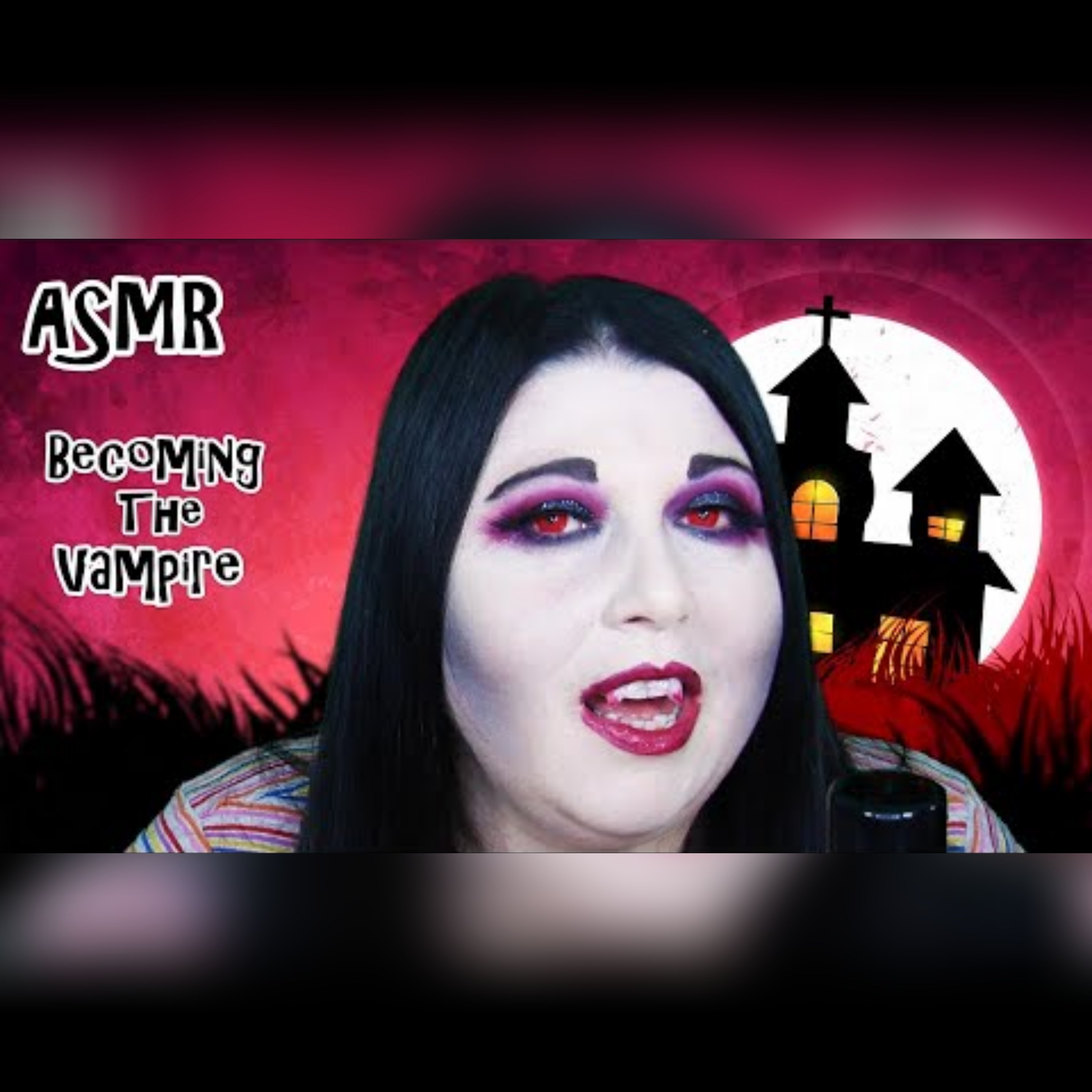 ASMR Vampire Makeup Tutorial (Halloween Makeup Tutorial) episode artwork