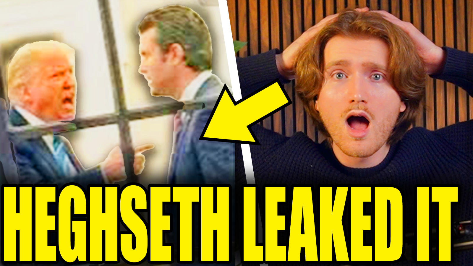 Hegseth Leaks Trump War Crime Lie As All Hell Breaks Loose ... Panic episode artwork
