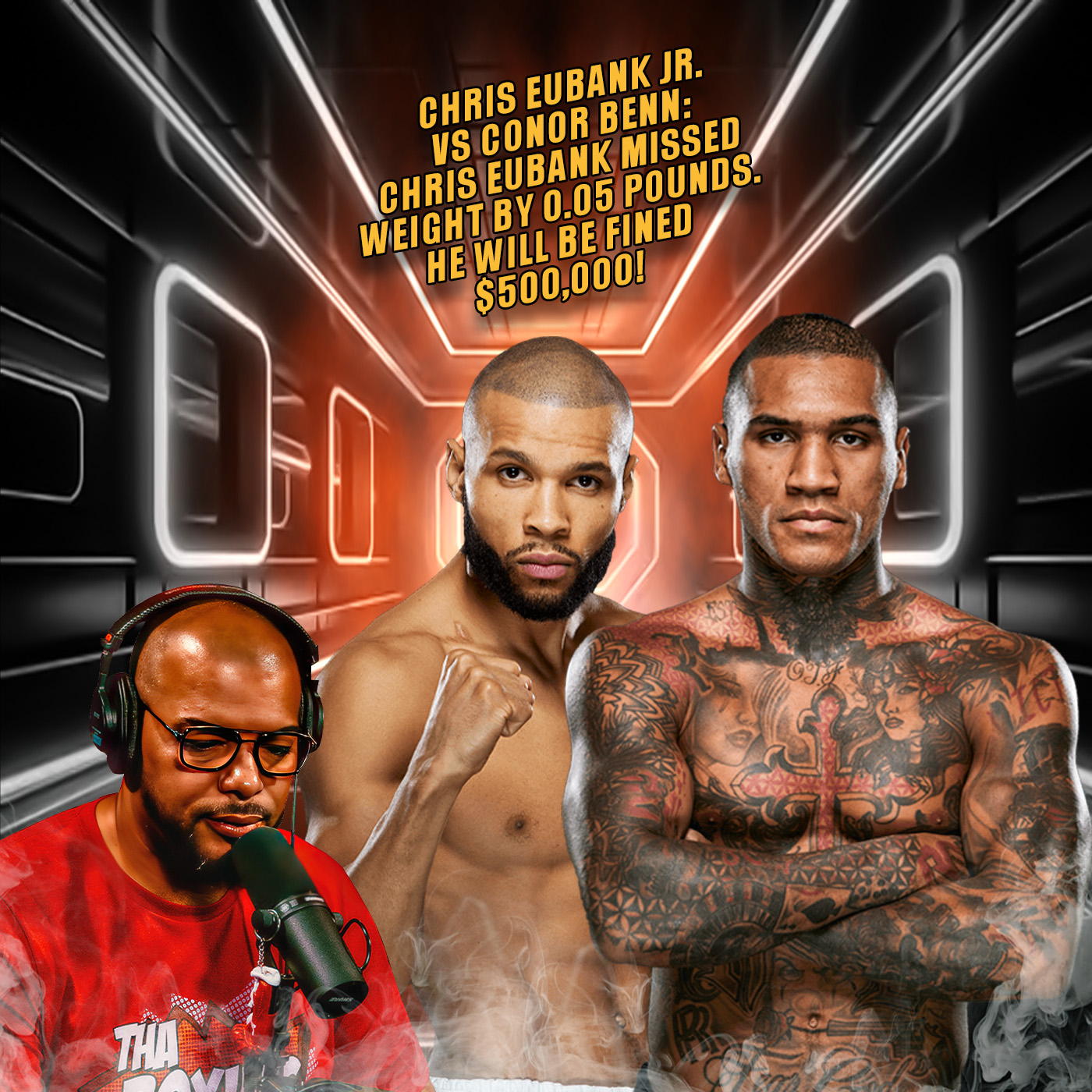 ☎️Chris Eubank Jr Vs. Conor Benn: Eubank Missed Weight by 0.05. He Will Be Fined $500,000❗️