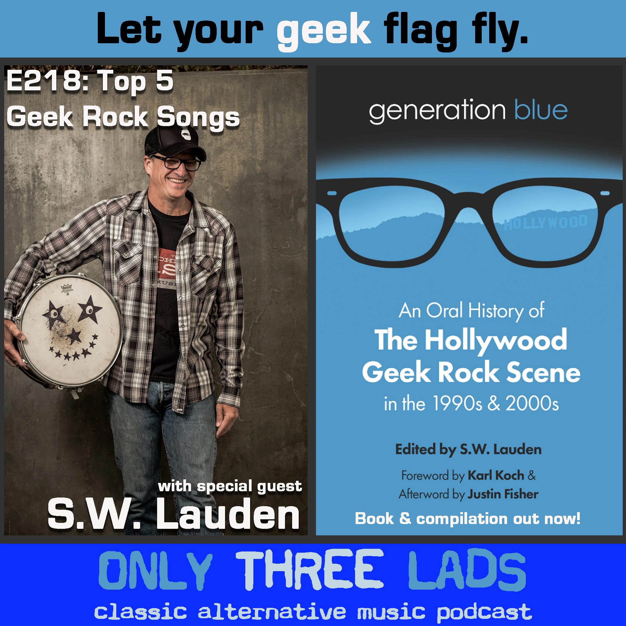 Only Three Lads - Classic Alternative Music Podcast