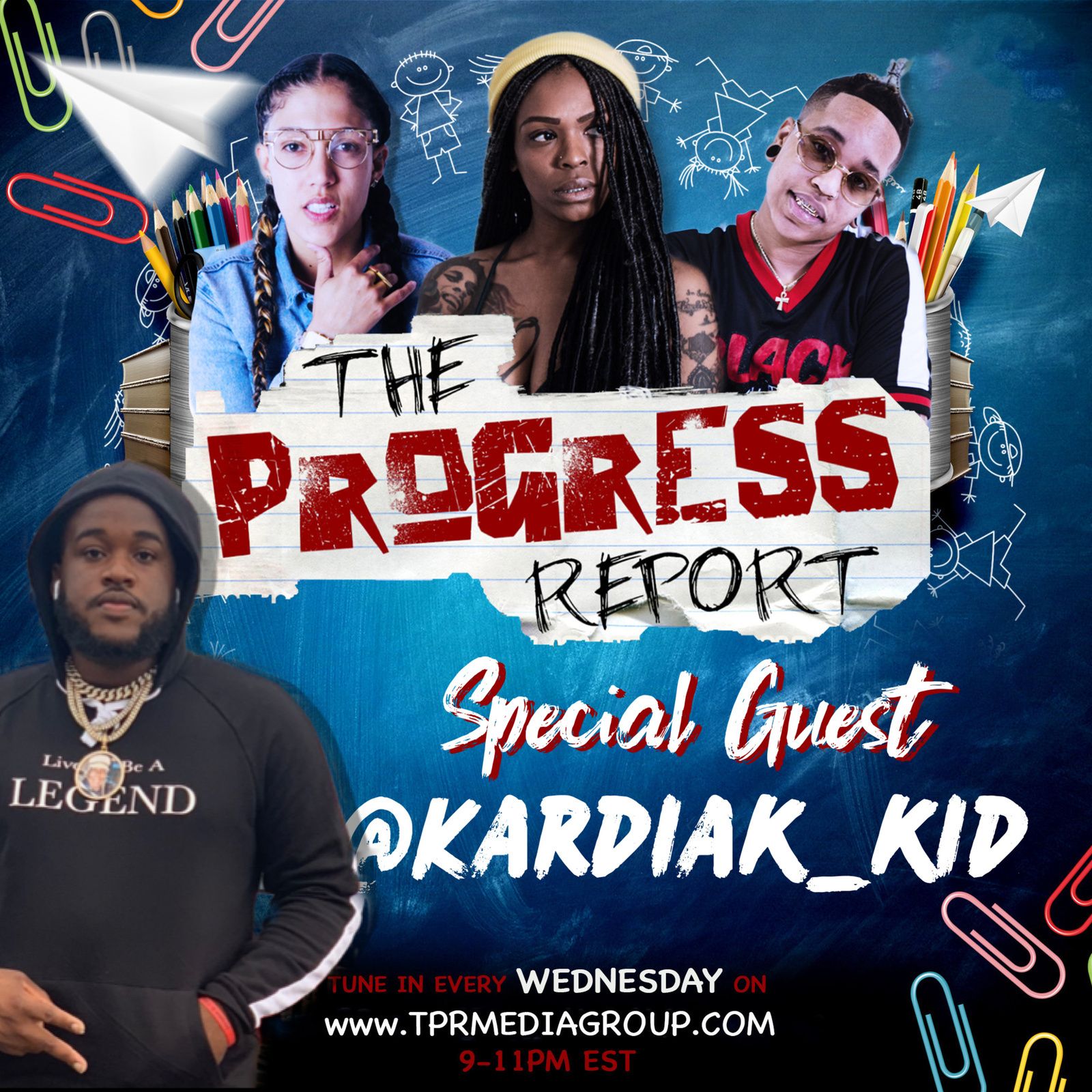 Kardiak Kid talks about quitting his 9-5 job and becoming his own boss (Legendary Brand Clothing CEO)