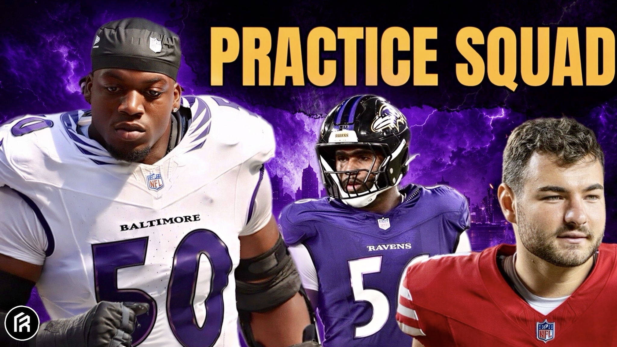 Ravens Practice Squad Breakdown + Kicker Competition