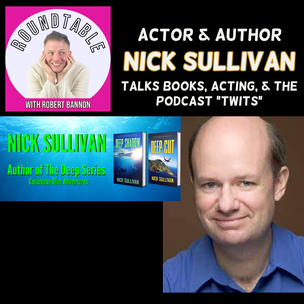 Author & Actor Nick Sullivan Talks Books, Broadway, & The Twits Podcast!