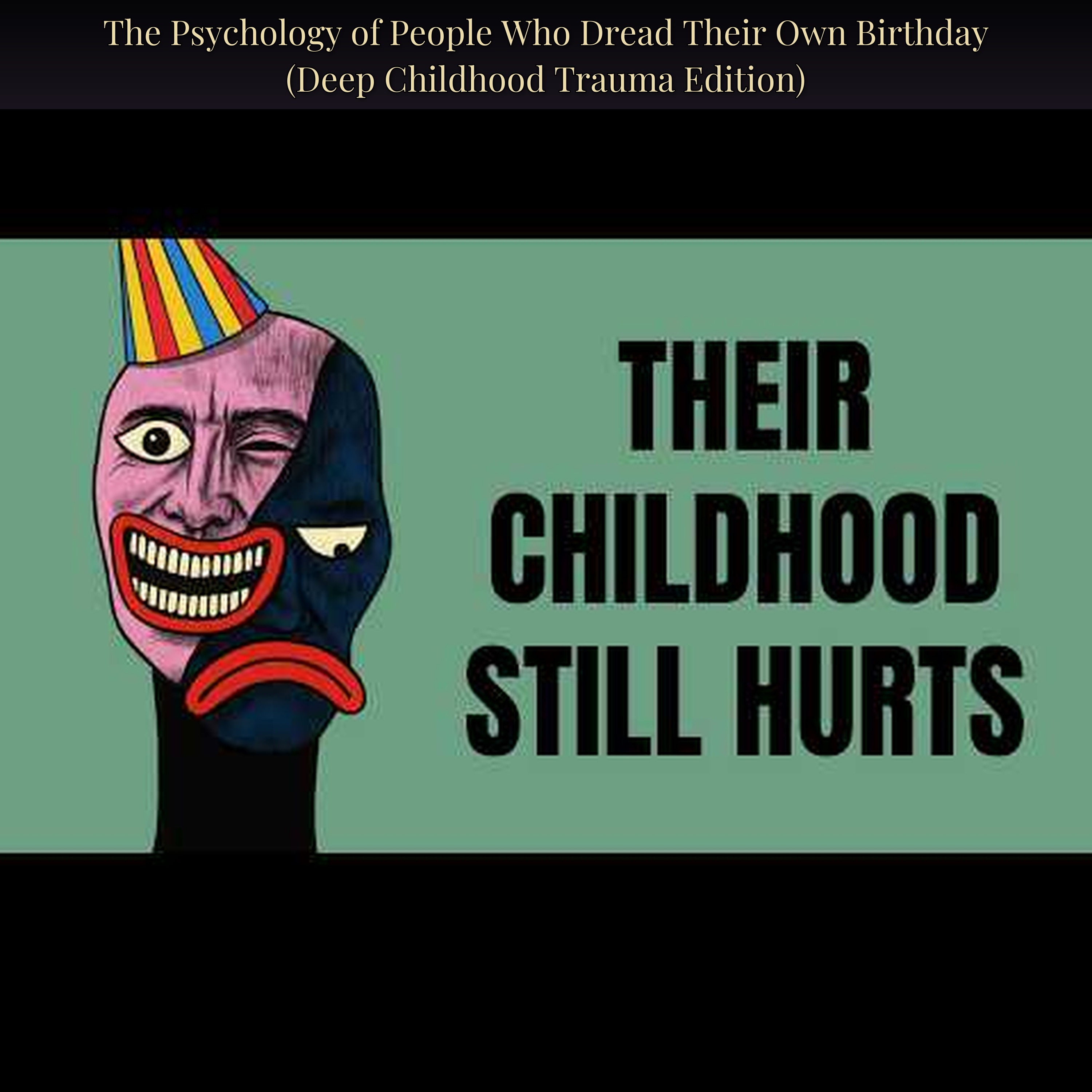 The Psychology of People Who Dread Their Own Birthday (Deep Childhood Trauma Edition)