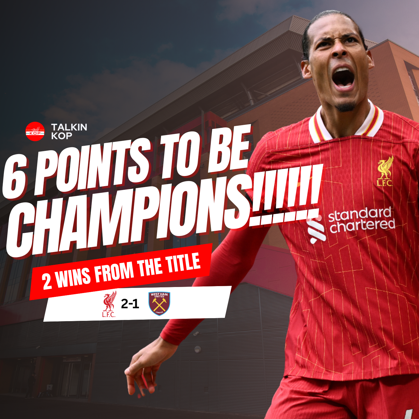6 Points And We Are CHAMPIONS!! | Sunday Night Kop episode artwork