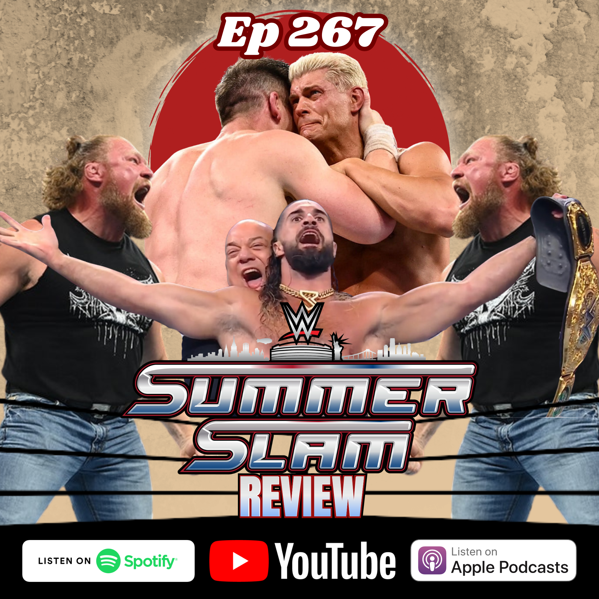 Ep 267 - WWE Summerslam 2025 Review episode artwork