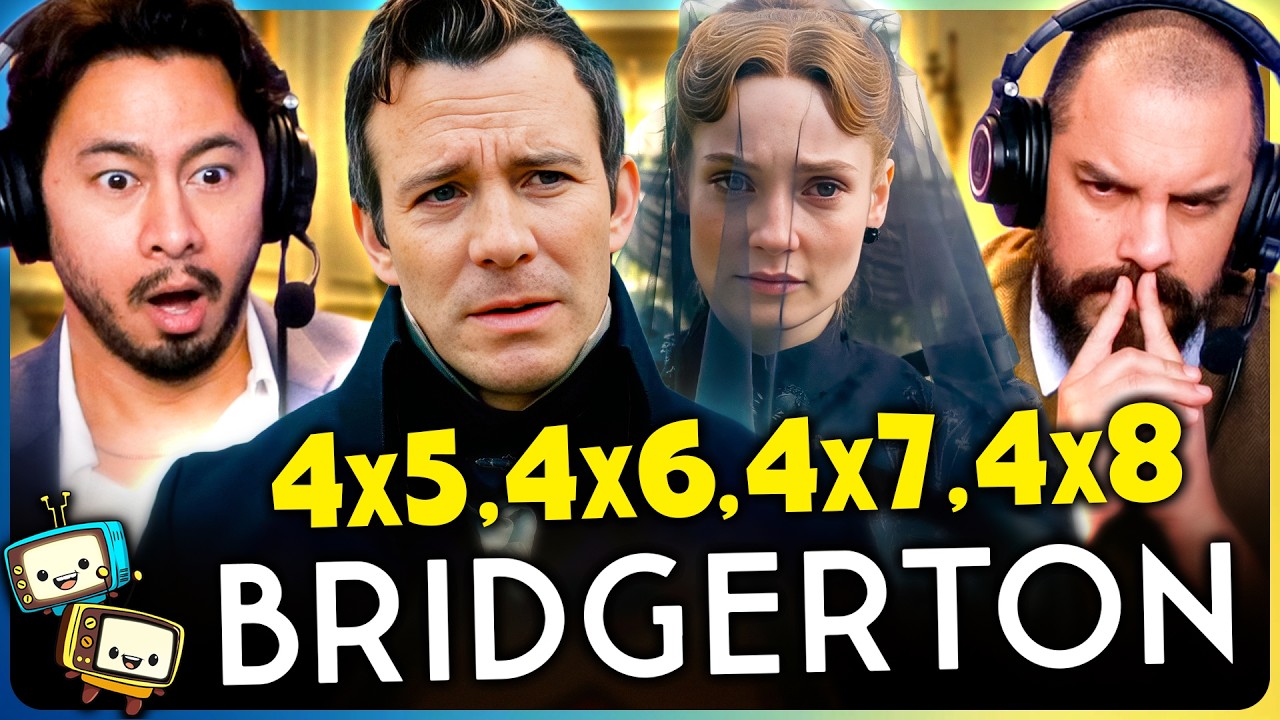 BRIDGERTON 4x5, 4x6, 4x7 & 4x8 REACTION! | Season 4 | First Time Watch | Netflix episode artwork
