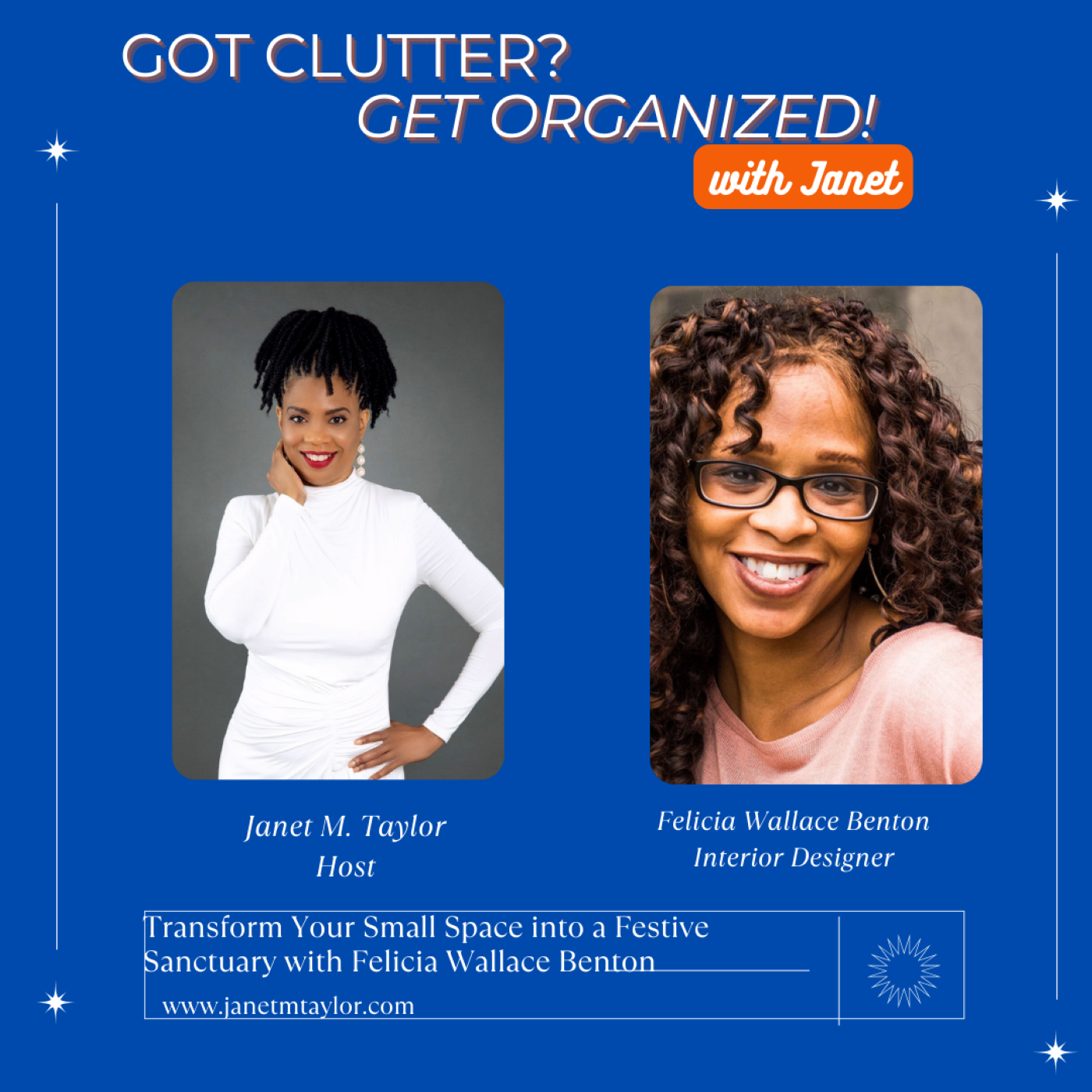 Got Clutter? Get Organized! with Janet