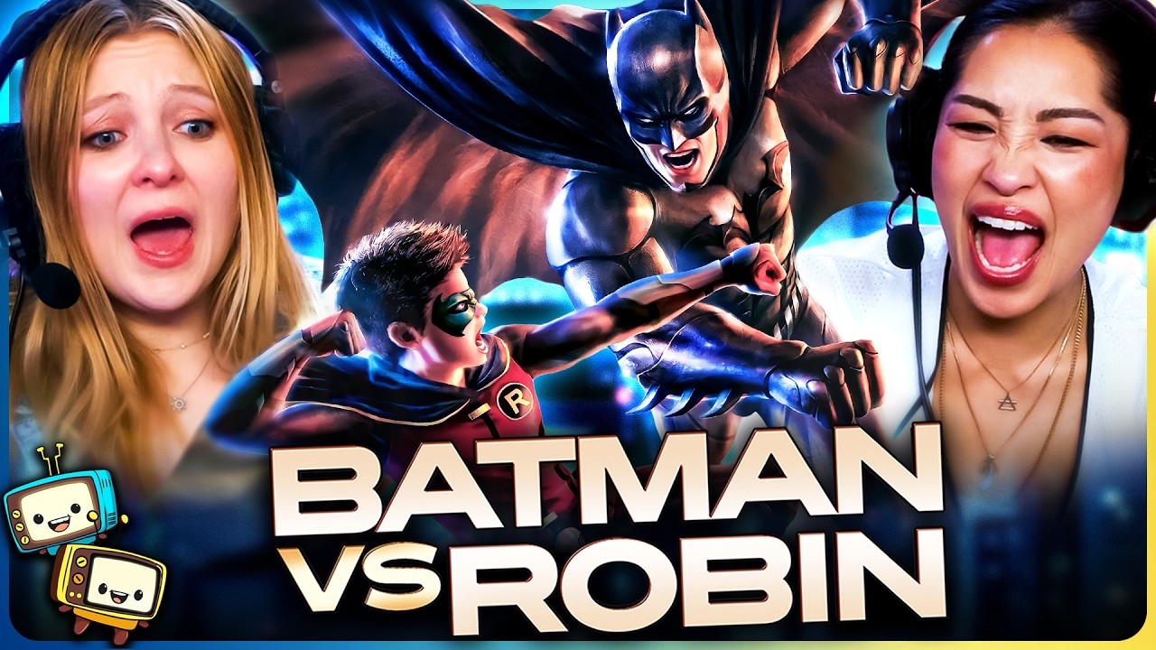 BATMAN VS. ROBIN (2015) Movie Reaction! | First Time Watch! | DC Animation episode artwork