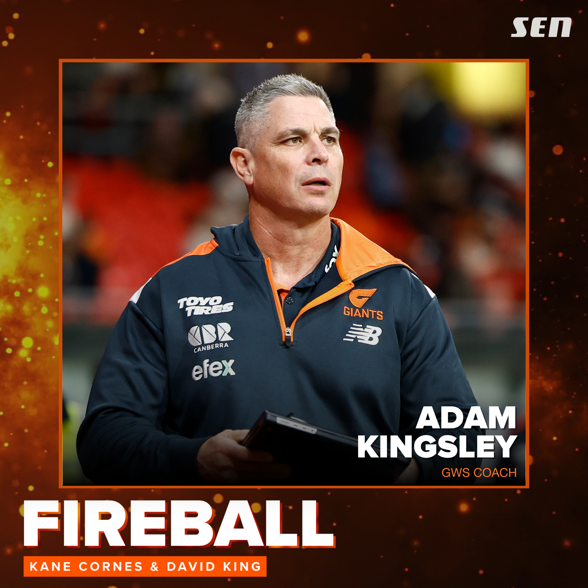 GWS coach Adam Kingsley (09.03.26)