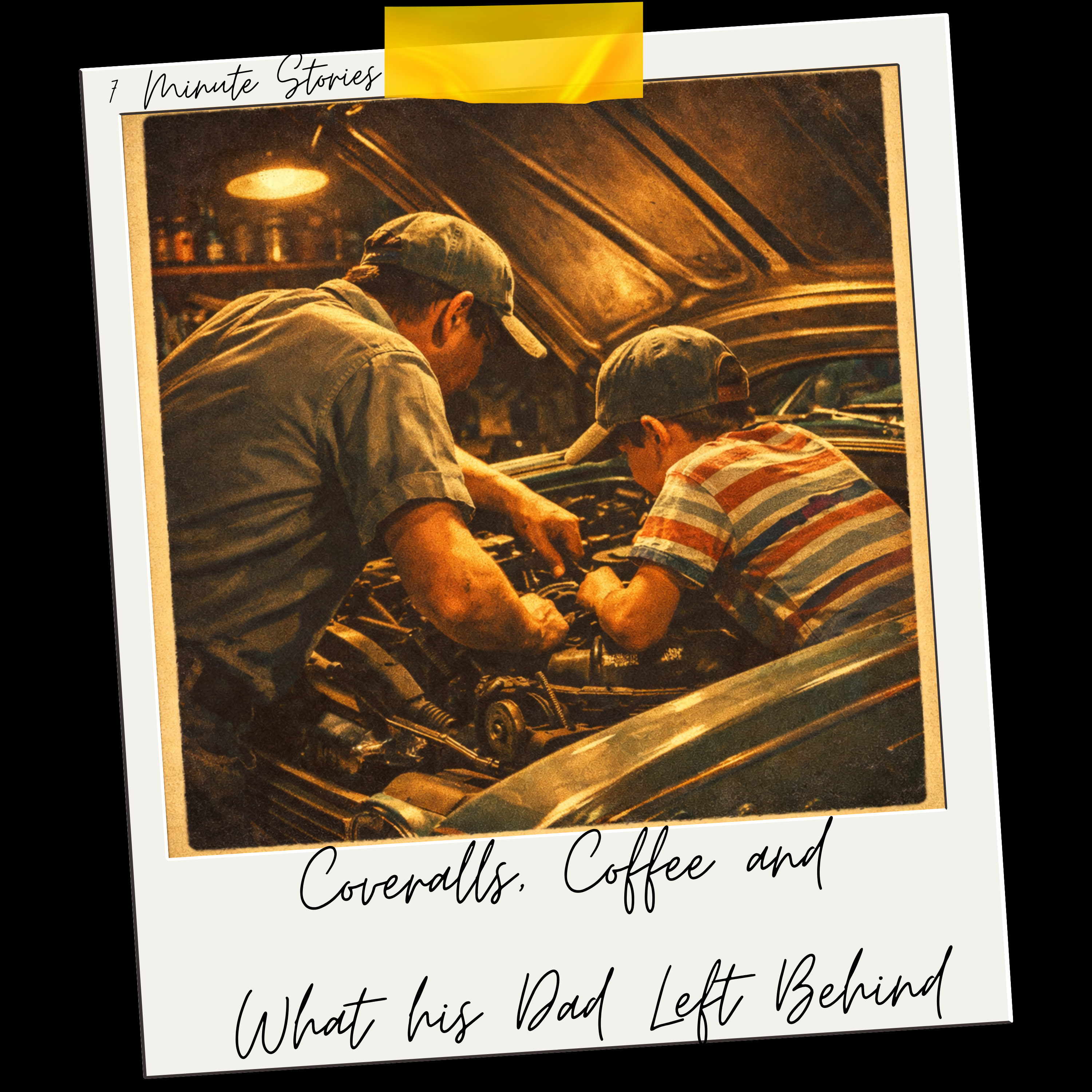 Coveralls, Coffee, and What His Dad Left Behind