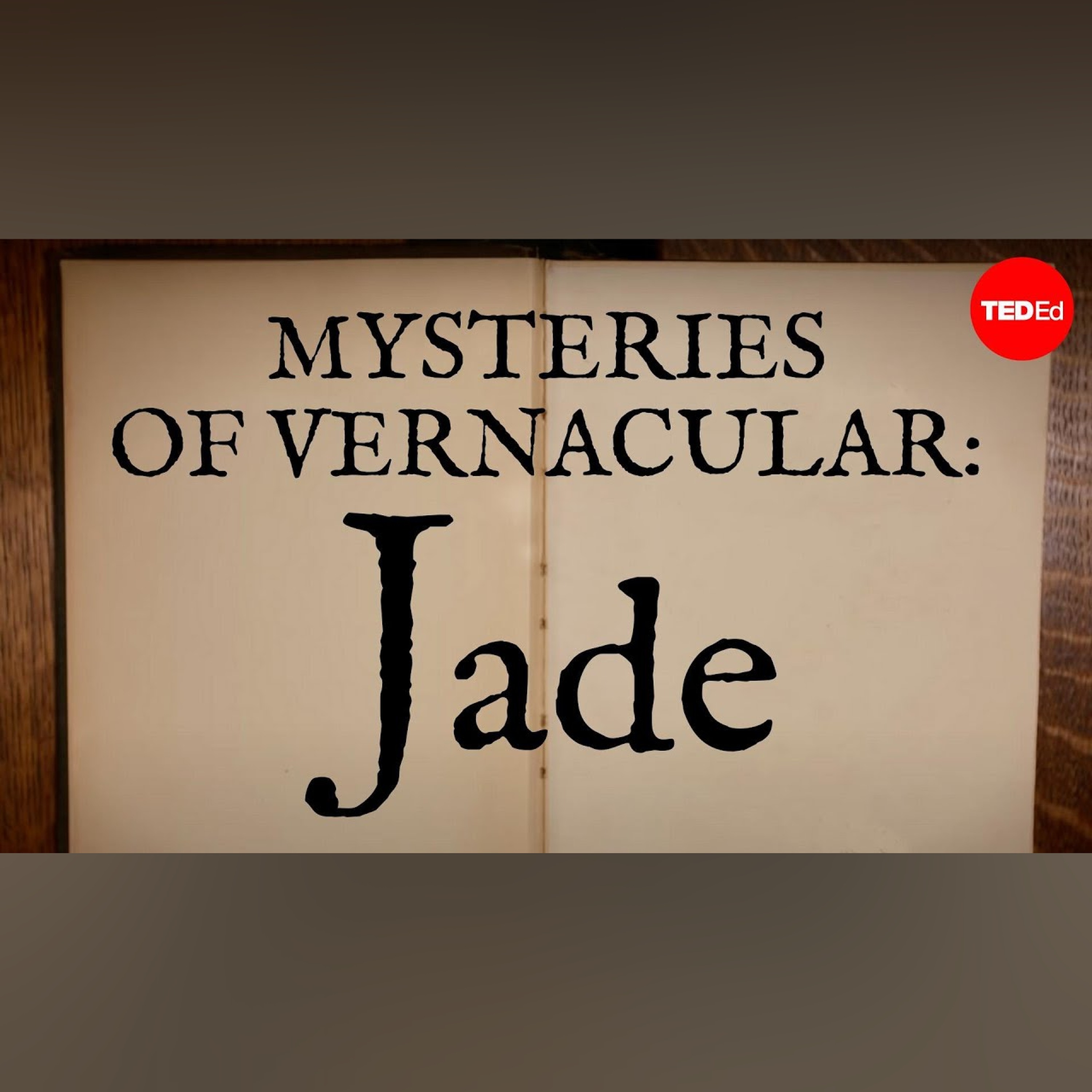 Mysteries of vernacular: Jade - Jessica Oreck and Rachael Teel