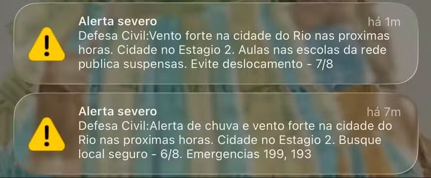 Defesa Civil faz novo alerta sobre ventos fortes nesta sexta-feira (7) no Rio episode artwork