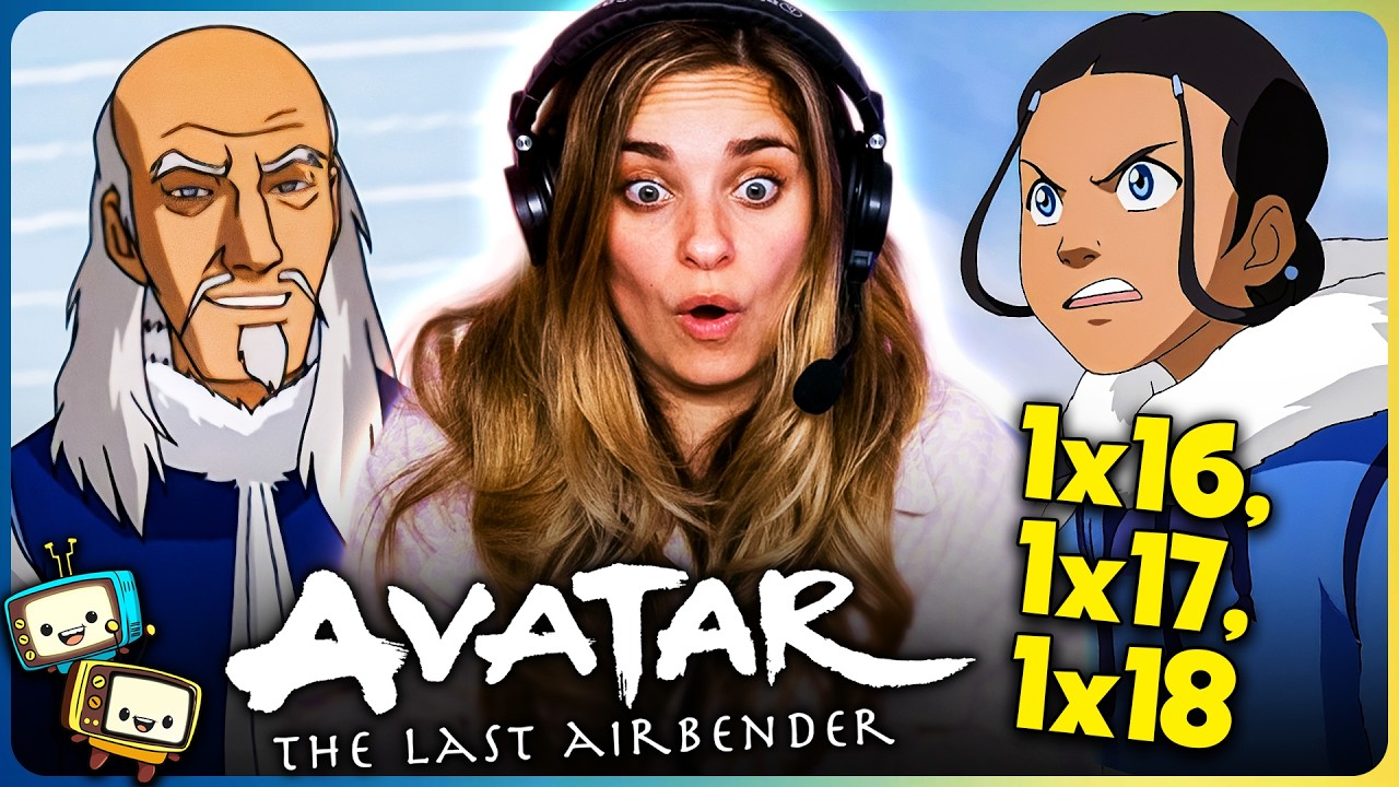 AVATAR: THE LAST AIRBENDER (2005) Season 1 Episodes 1x16, 1x17, 1x18 Reaction! | First Time Watch! episode artwork