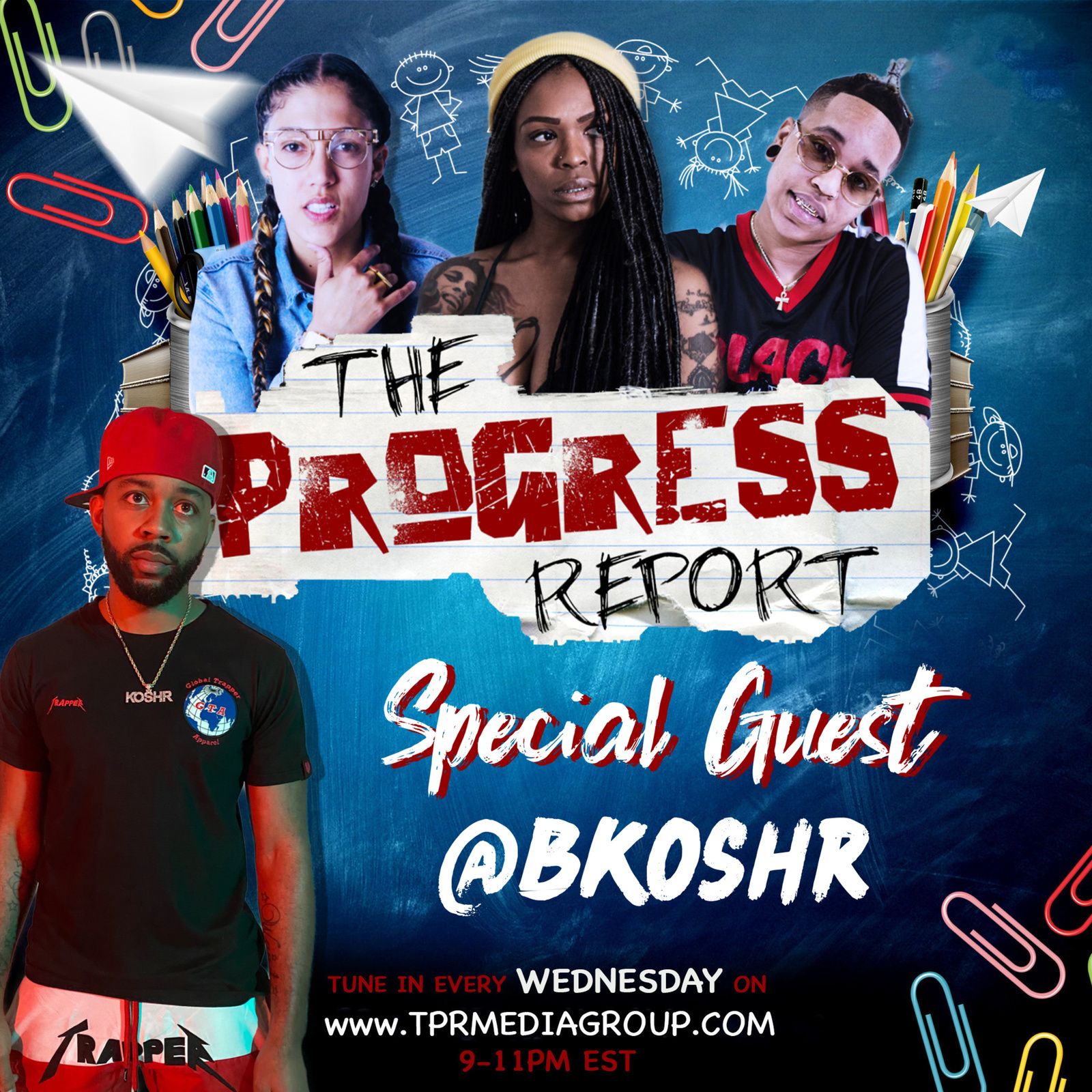 Bkoshr talks new single “Cat N The Hat” with Geezy Escobar and learning how to cut hair on accident