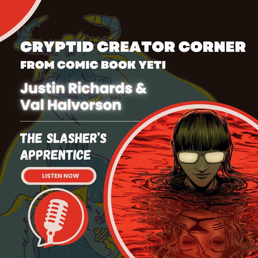 Cryptid Creator Corner from Comic Book Yeti - A Comic Book Interview Podcast