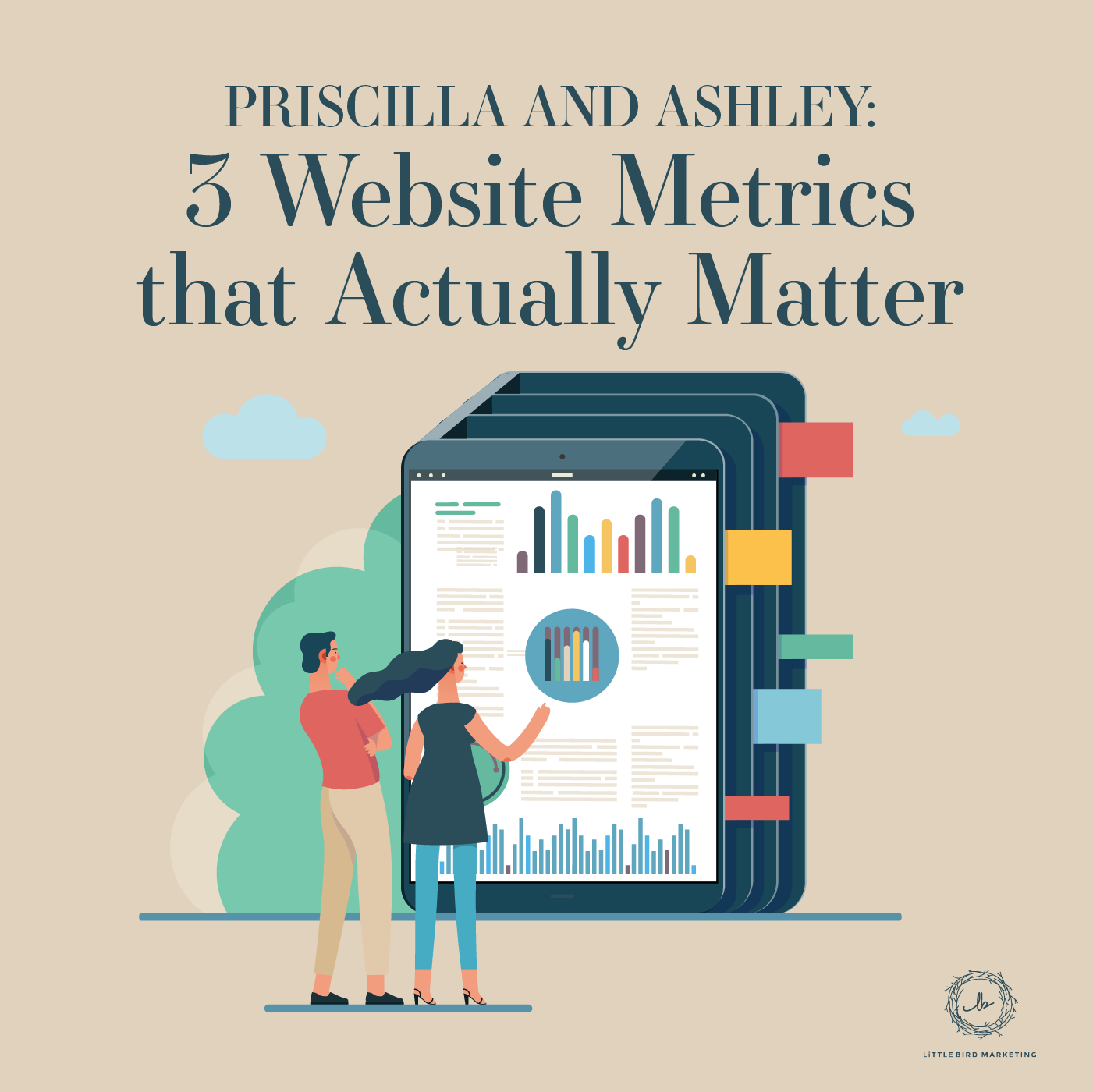 Priscilla and Ashley - 3 Website Metrics that Actually Matter episode artwork