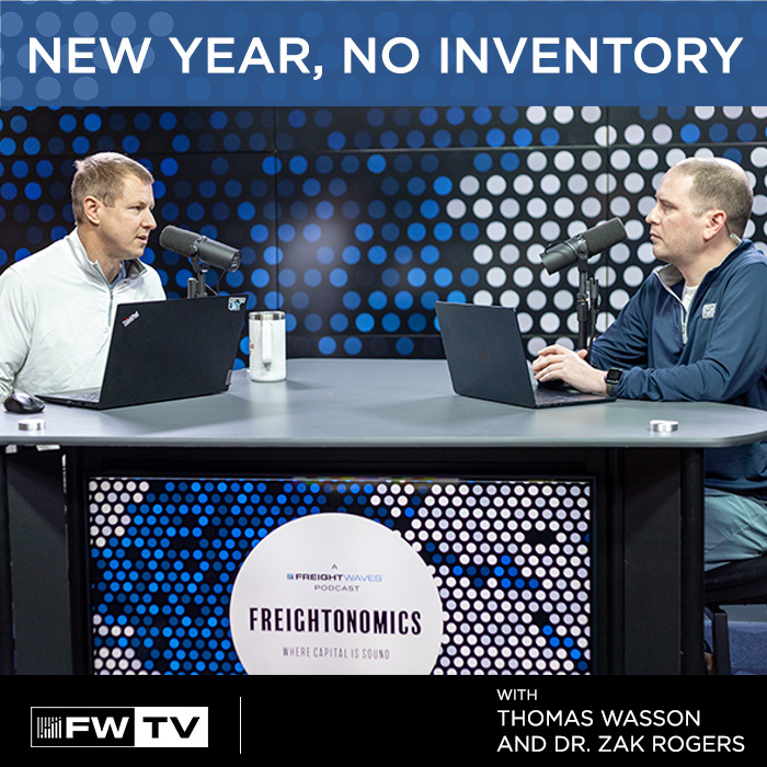 Freightonomics | New year, no inventory